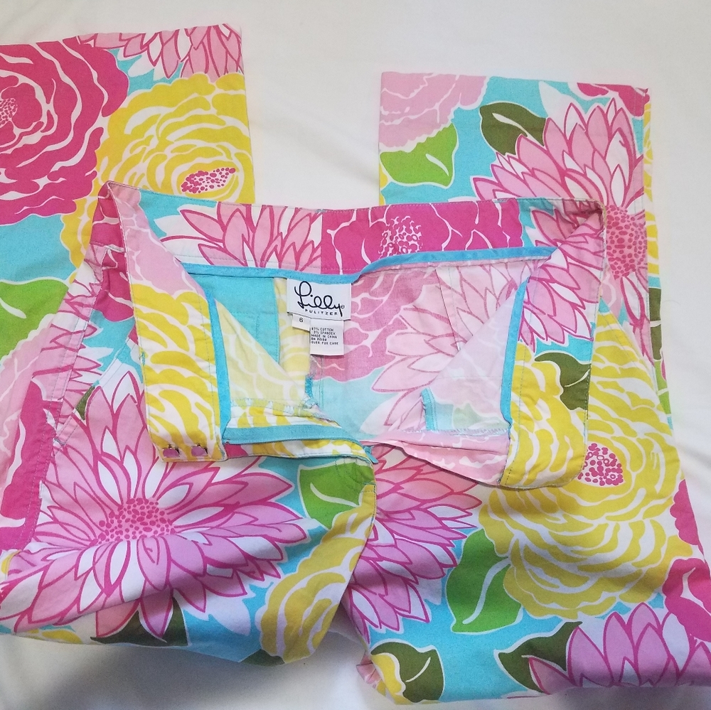 Lilly Pulitzer Vintage size 6 Capris. Like new.